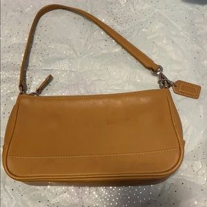 Coach leather handbag